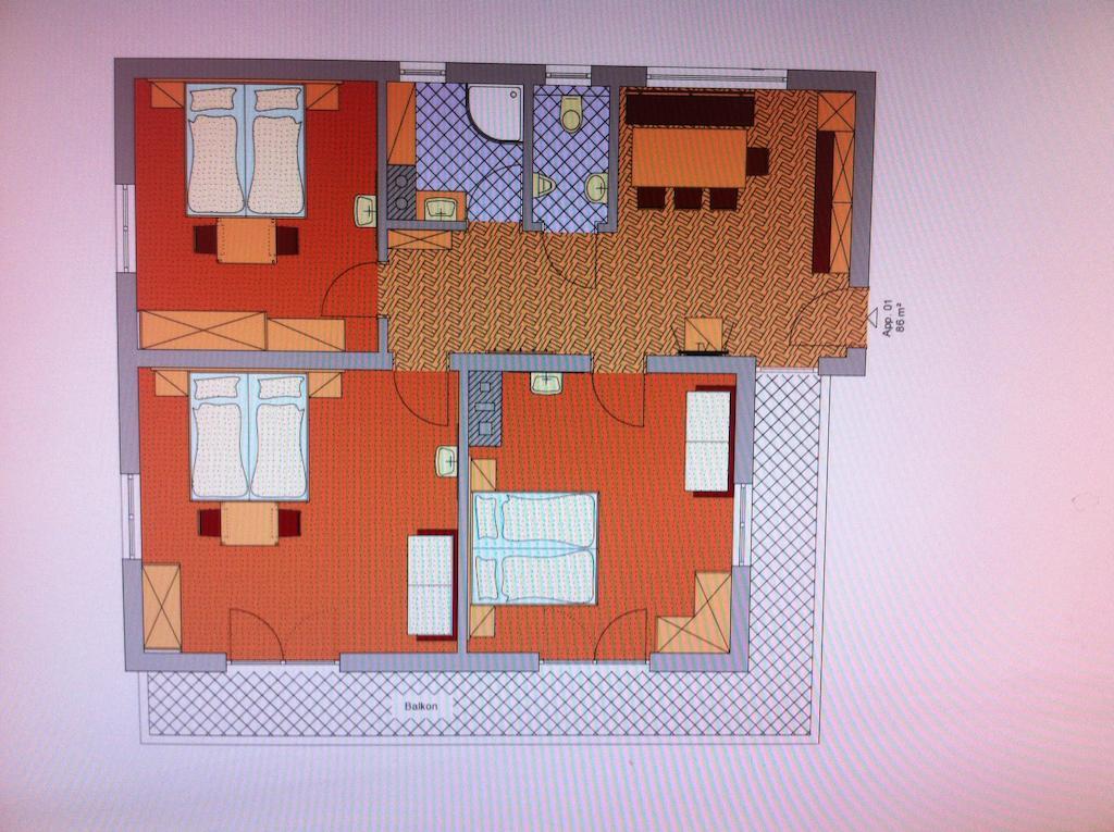 Haus Landl Apartman Haus im Ennstal Szoba fotó